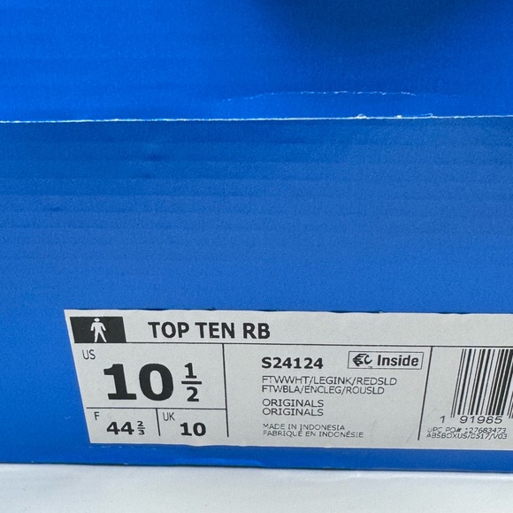 Adidas - Top Ten RB Mens Size 10 1/2 - Picture 4 of 8